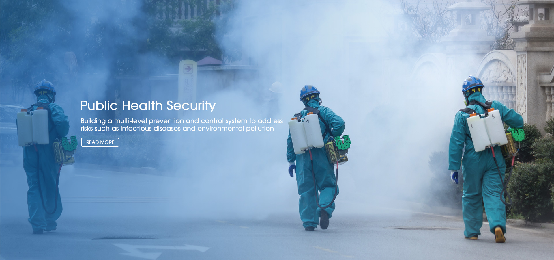 Kina ny desinfektionstillverkare