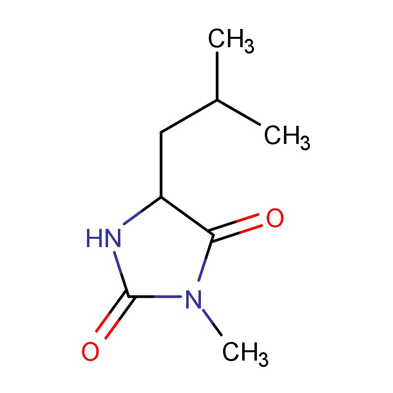 Vilka industriella och farmaceutiska användningsområden ger 5-isobutylhydantoin med hög renhet?